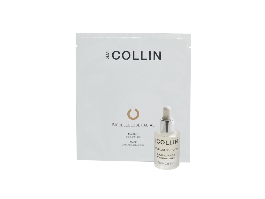 Biocelulózová pleťová maska, 5 ks + 7 ml sérum